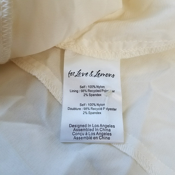 For Love & Lemons Belladonna Mini Dress - Picture 11 of 12